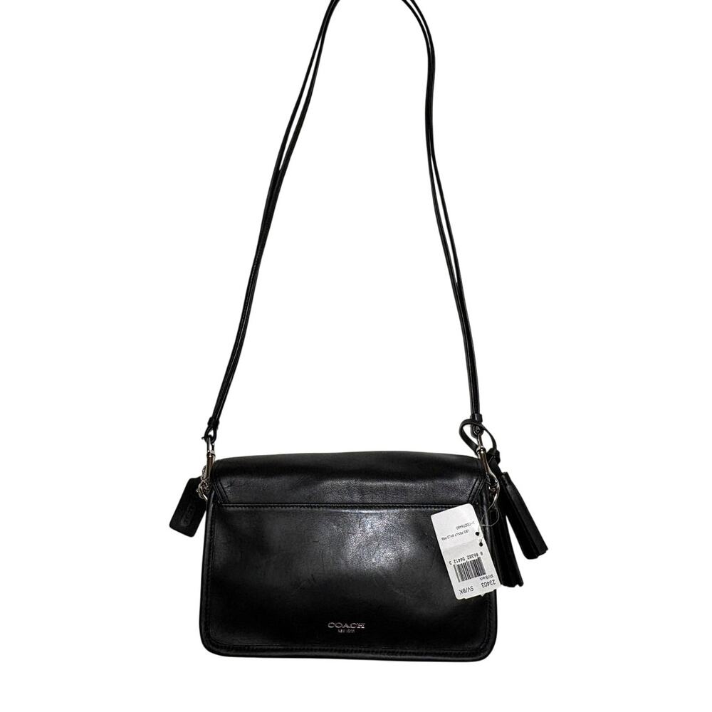 Coach Legacy Penelope Leather Turnlock Crossbody Shoulder Bag 23403 Black NWT - Picture 2 of 16
